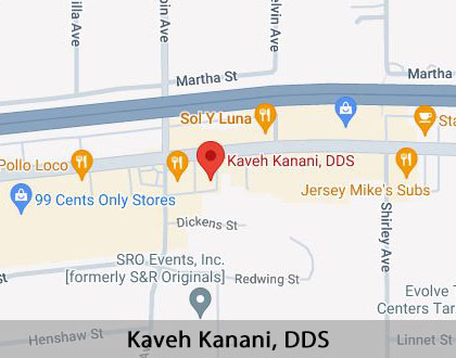 Map image for Dental Anxiety in Tarzana, CA