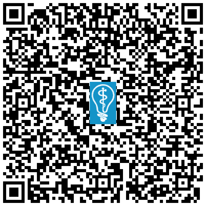 QR code image for Why Are My Gums Bleeding in Tarzana, CA